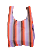 Load image into Gallery viewer, Standard Baggu - Gradient Stripe Poppy &amp; Lilac - Tigertree
