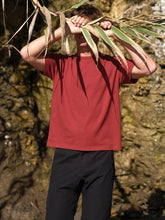 Load image into Gallery viewer, Hemp Tee- Deep Cherry - Tigertree
