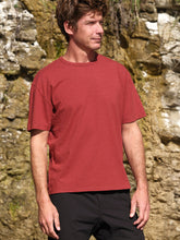Load image into Gallery viewer, Hemp Tee- Deep Cherry - Tigertree
