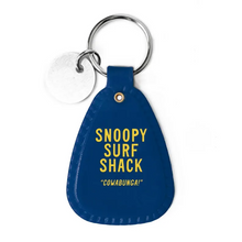 Load image into Gallery viewer, Snoopy Surf Saddle Keychain
