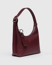 Load image into Gallery viewer, Mini Recycled Leather Shoulder Bag- Mahogany - Tigertree
