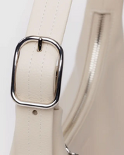 Load image into Gallery viewer, Mini Recycled Leather Shoulder Bag- Stone - Tigertree
