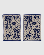 Load image into Gallery viewer, Hand Towel Set of 2- Cherub Bows - Tigertree
