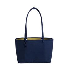 Load image into Gallery viewer, Medium Nylon Reversible Tote - Navy Mix
