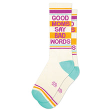 Load image into Gallery viewer, Good Moms Say Bad Words Gym Crew Socks - Tigertree
