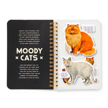 Load image into Gallery viewer, Moody Cats Sticker Book

