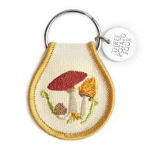 Load image into Gallery viewer, Mushroom Field Patch Keychain
