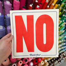 Load image into Gallery viewer, No Thank You! Riso Print - Tigertree
