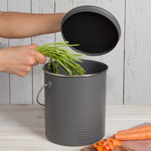 Load image into Gallery viewer, Compost Bin - Charcoal - Tigertree
