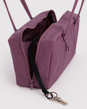 Load image into Gallery viewer, Nylon Bowler Bag - Wild Plum
