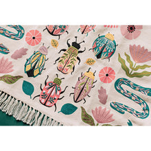 Load image into Gallery viewer, Amulet Embroidered Tea Towel - Tigertree
