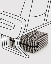 Load image into Gallery viewer, Small Cloud Carry-On - Black and Cream Gingham
