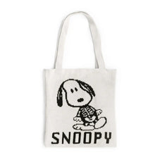 Load image into Gallery viewer, Snoopy Skeleton Knit Tote
