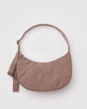 Load image into Gallery viewer, Medium Nylon Crescent Bag - Toasted Almond - Tigertree
