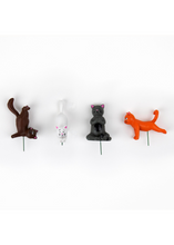 Load image into Gallery viewer, Yoga Cat Plant Markers - Tigertree
