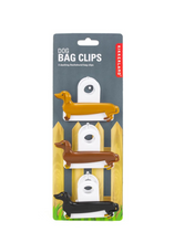 Load image into Gallery viewer, Dog Bag Clips - set of 3 - Tigertree
