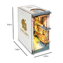 Load image into Gallery viewer, Miniature House Book Nook: Sakura Densya DIY Kit - Tigertree
