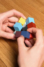 Load image into Gallery viewer, Elastic Cube 3D Wooden Puzzle - Tigertree
