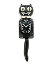 Load image into Gallery viewer, Kitty Cat Clock - Tigertree
