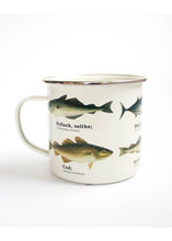 Load image into Gallery viewer, Multi Fish Enamel Mug - Tigertree

