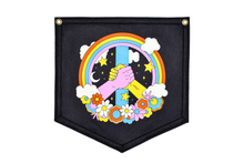 Load image into Gallery viewer, Peace on Earth Camp Flag - Tigertree
