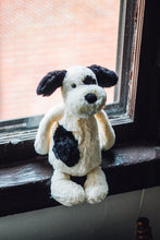 Load image into Gallery viewer, Bashful Black/Cream Puppy Medium - Tigertree
