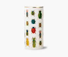 Load image into Gallery viewer, Porcelain Vase - BEETLES &amp; BUGS - Tigertree
