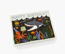 Load image into Gallery viewer, Shark Birthday Card - Tigertree

