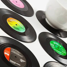 Load image into Gallery viewer, Retro Vinyl Coasters - Tigertree
