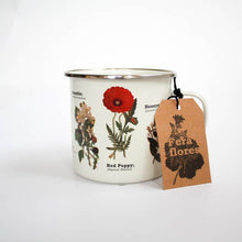 Load image into Gallery viewer, Wild Flowers Enamel Mug - Tigertree
